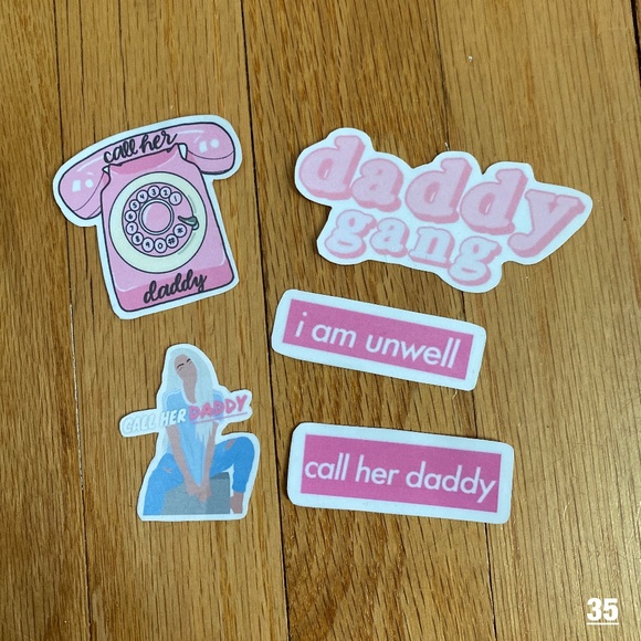Barstool Sports Other - Call Her Daddy Sticker Set